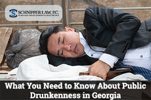Public Drunkenness in Georgia